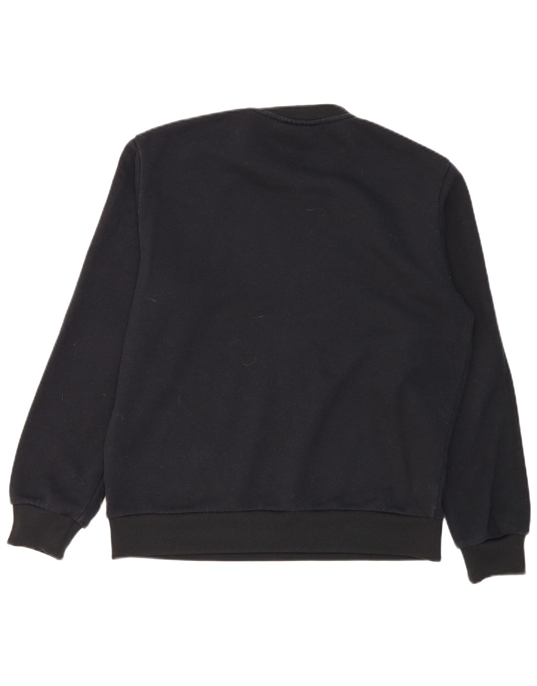 DKNY Mens Graphic Sweatshirt Jumper Medium Black Cotton