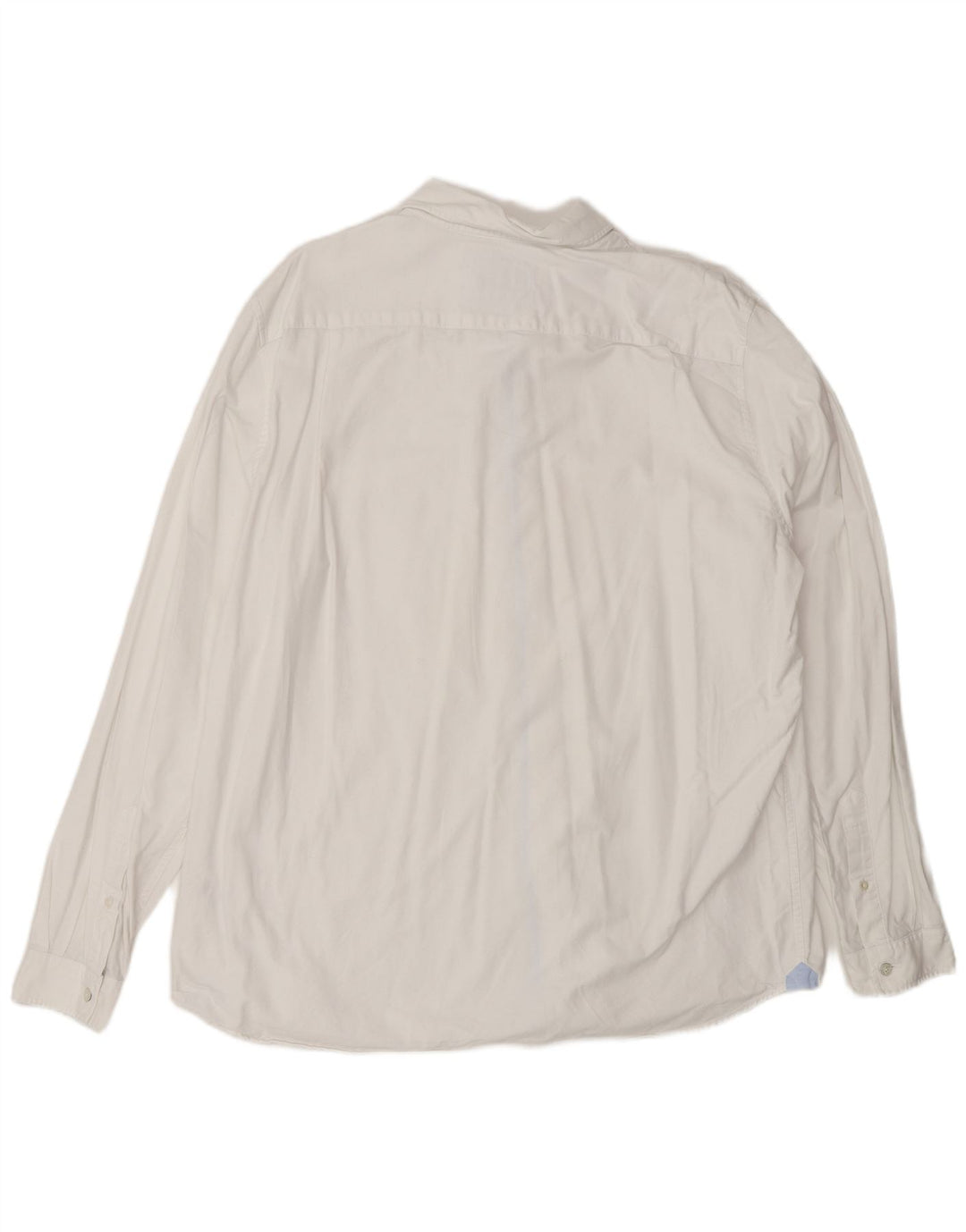 Lacoste Herre Regular Fit skjorte str. 44 XL Hvid bomuld
