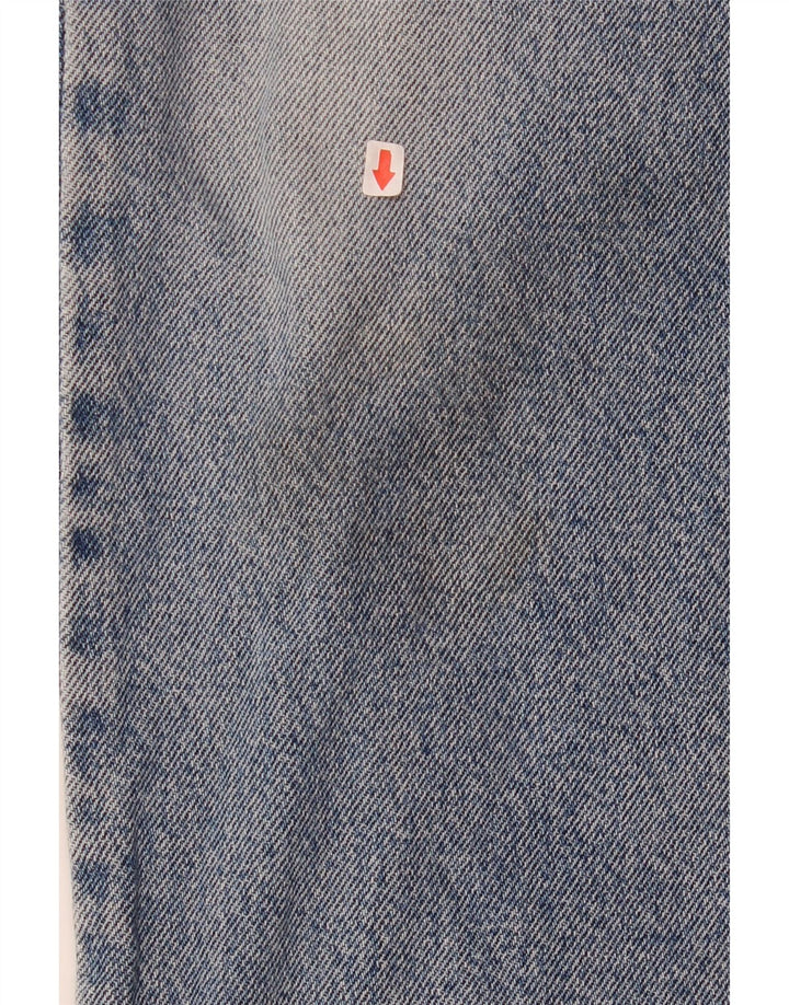 Lee Straight Jeans til mænd W36 L34 blå bomuld