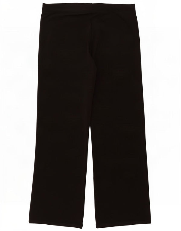 Marks & Spencer Womens Autograph Casual Trousers UK 16 Large W38 L33 Black