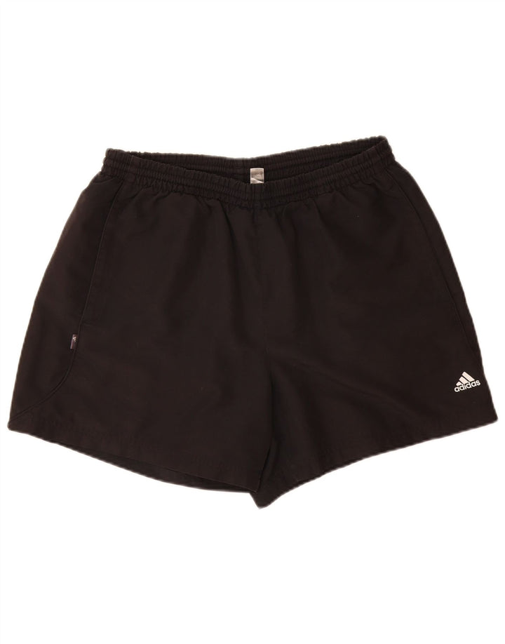 ADIDAS Sportsshorts til mænd, store sorte polyester