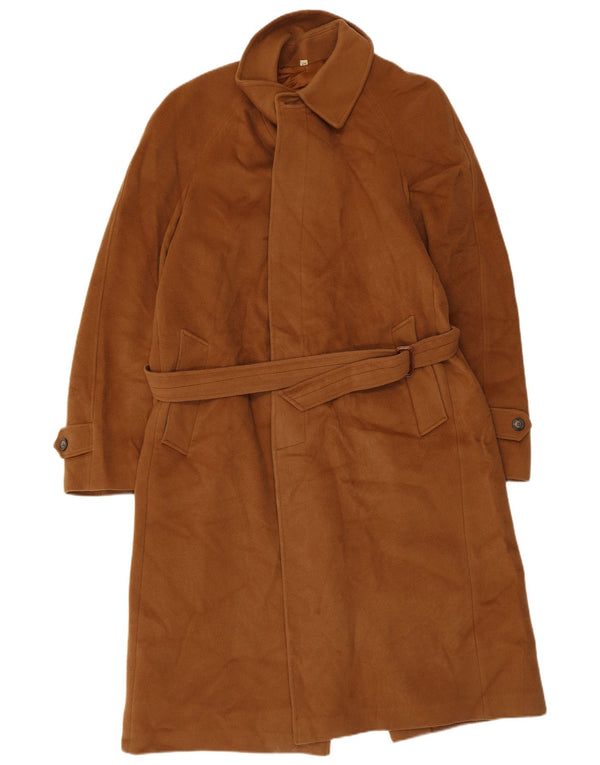 Mario Zegna Herre Overfrakke IT 52 XL Beige Virgin Wool