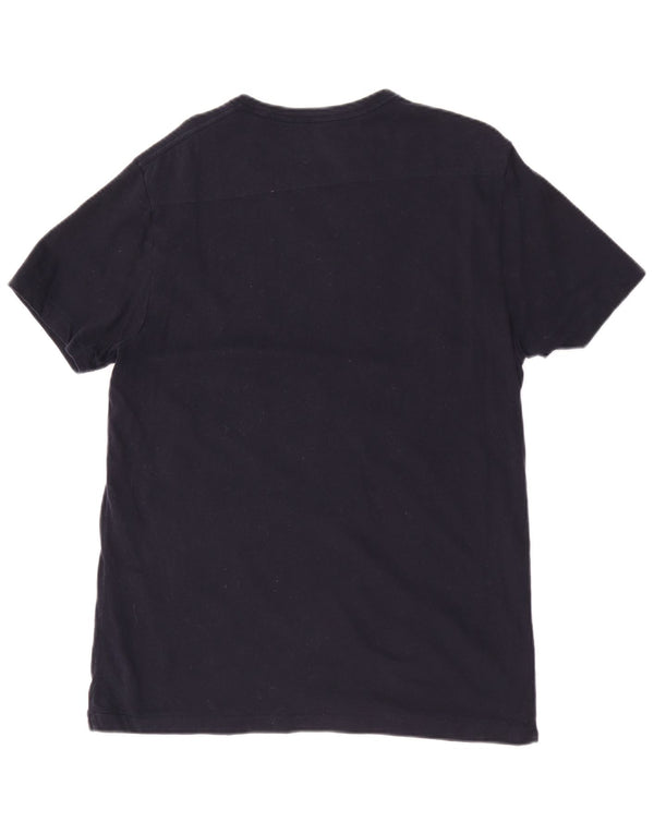 French Connection Herre Regular Fit Grafisk T-shirt Top Medium Navy Blue