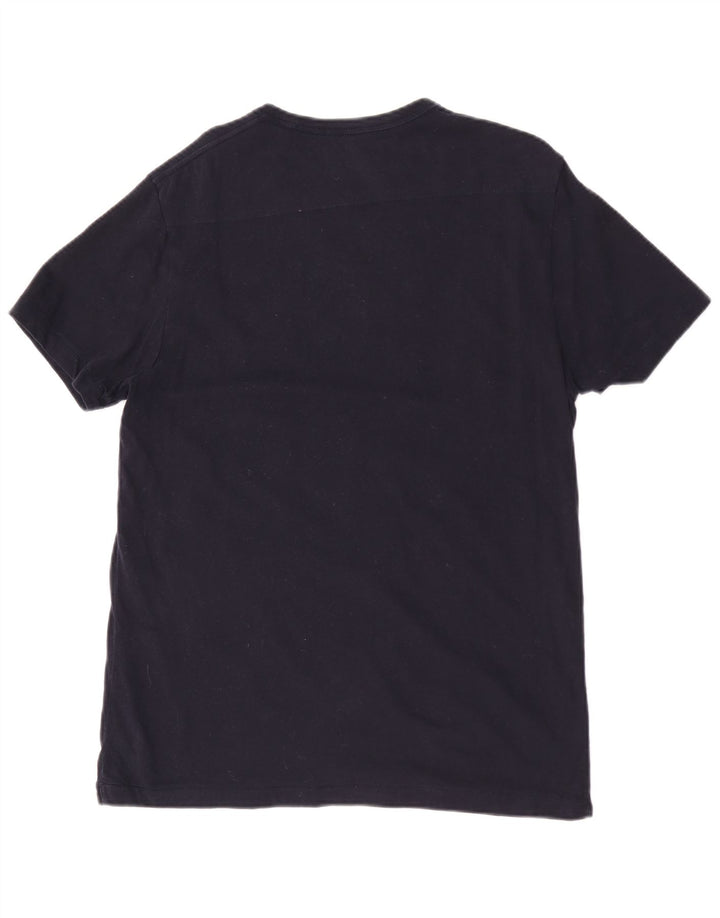French Connection Herre Regular Fit Grafisk T-shirt Top Medium Navy Blue