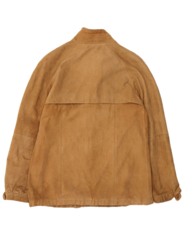 Vintage dame ruskindsjakke IT 44 Medium Beige