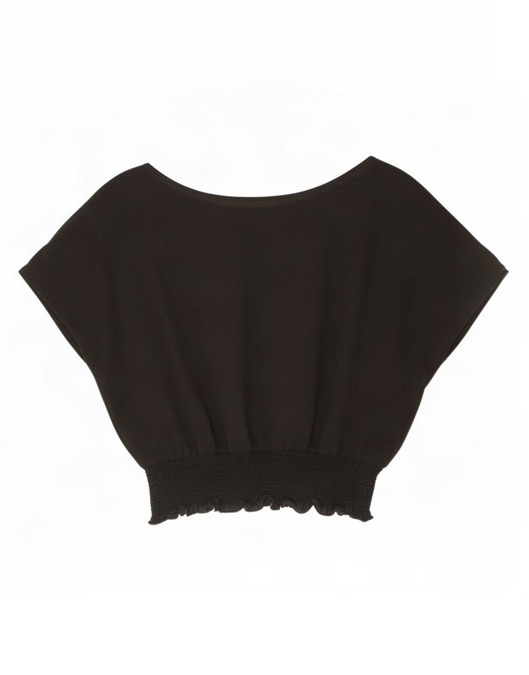 Zara Dame Oversized Bluse Top UK 18 XL Sort