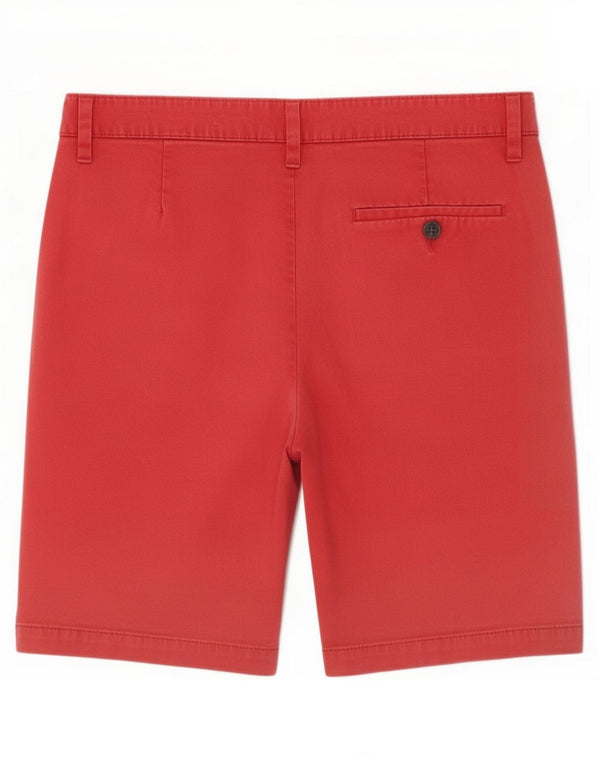 Marks & Spencer Herre Chino Shorts Medium W32 Rød