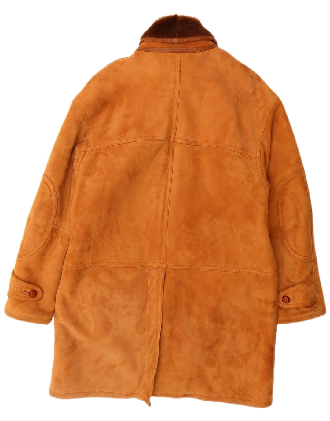 Cleiren Herre Shearling Overfrakke IT 50 Stor Beige Shearling
