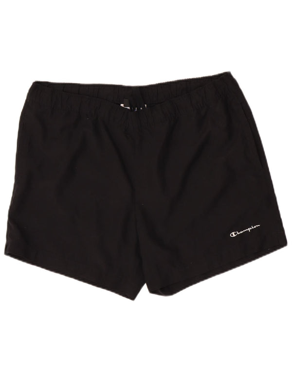 Champion Herre Sportshorts Large Sort Polyester
