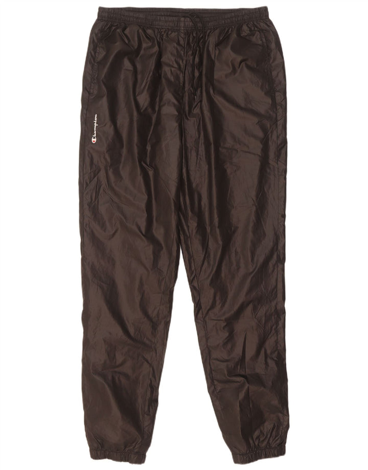 Champion Womens træningsdragt Bukser Joggers UK 14 Large Black Polyester