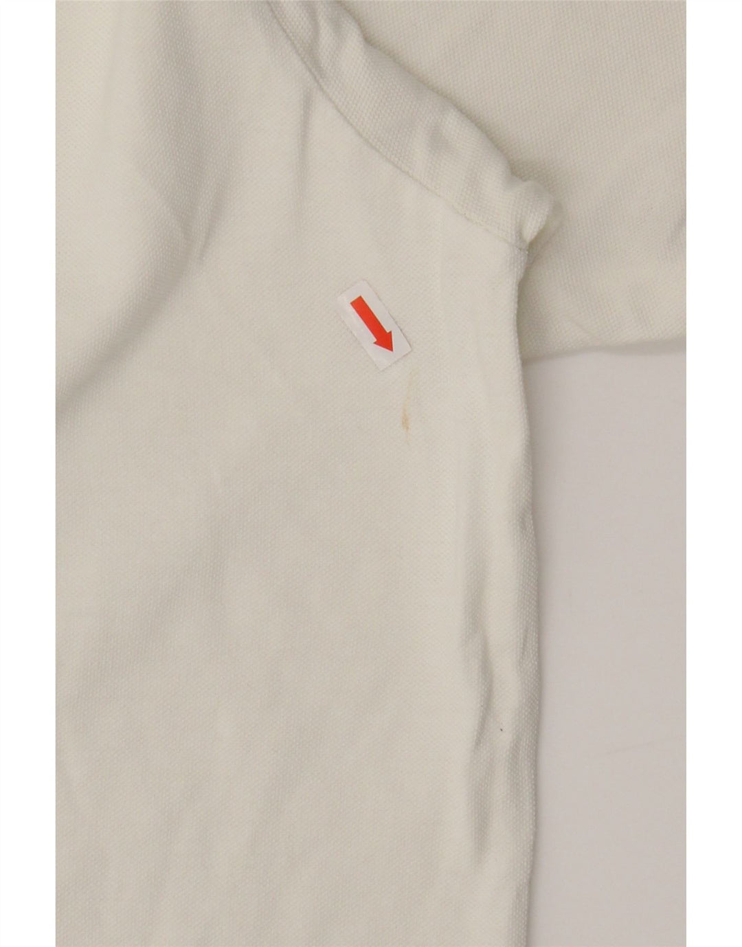 KAPPA Mens Polo Shirt Medium White Cotton Vintage Kappa and Second-Hand Kappa from Messina Hembry 