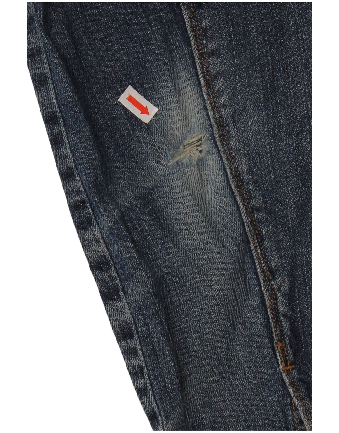 Eddie Bauer Dame denimjakke UK 14 Medium Blue Cotton