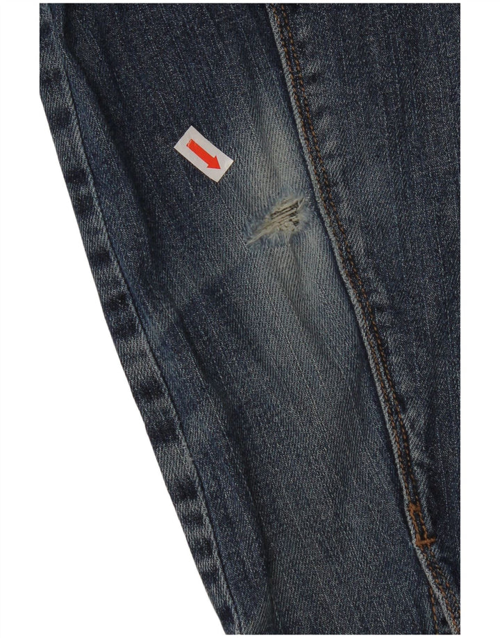Eddie Bauer Dame denimjakke UK 14 Medium Blue Cotton