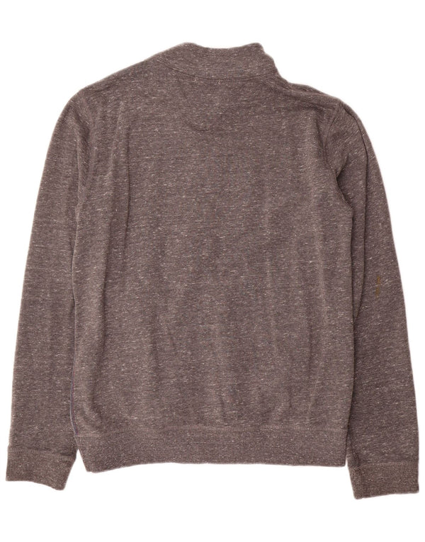 Tommy Hilfiger Dame træningsdragt Top jakke UK 16 Large Grey Flecked