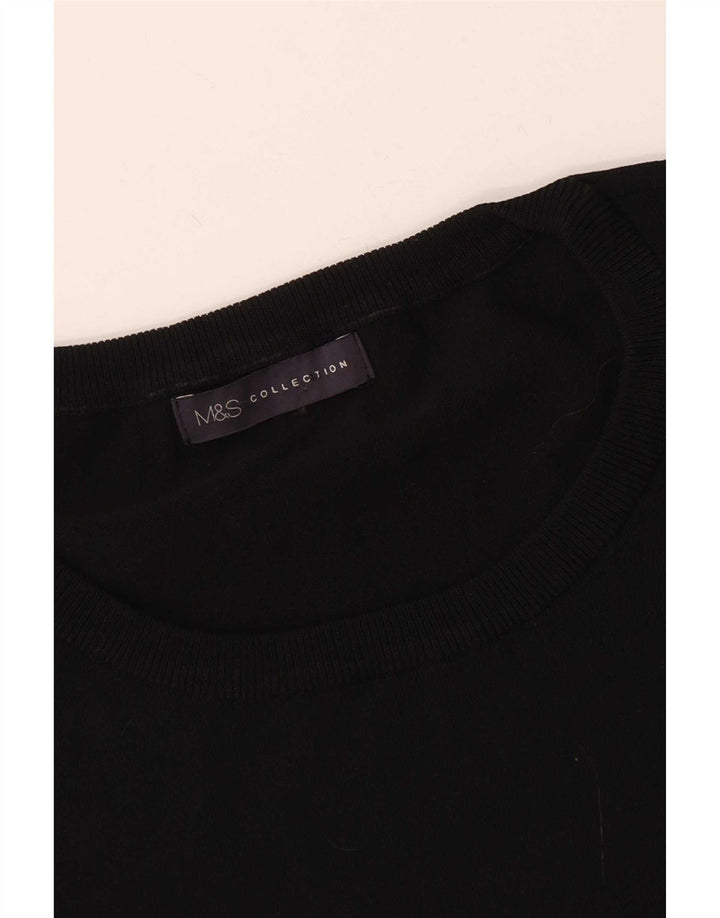 Marks & Spencer Dame Top Langærmet UK 16 Large Black