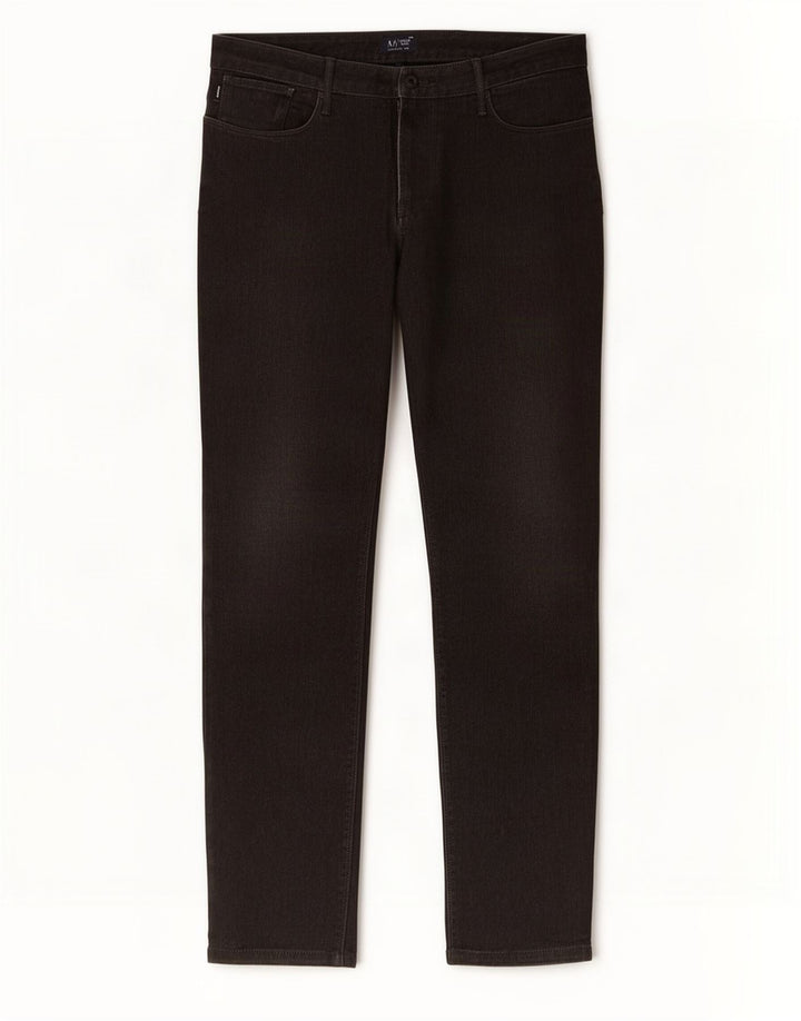 Armani Herre Slim Jeans W36 L30 Sort Bomuld