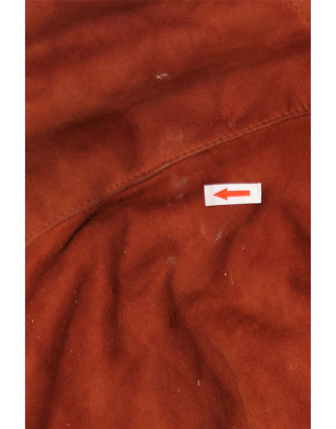 Vintage Dame Oversized Shearling Coat IT 42 Medium Brun