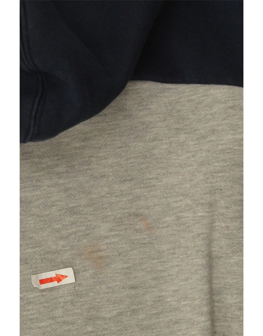 Adidas Hættetrøje med lynlås til mænd Medium Marineblå Colourblock Bomuld