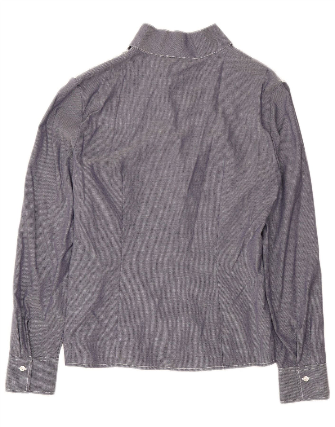 Naracamicie Dameskjortebluse UK 12 Medium Navyblå Blomsterbomuld