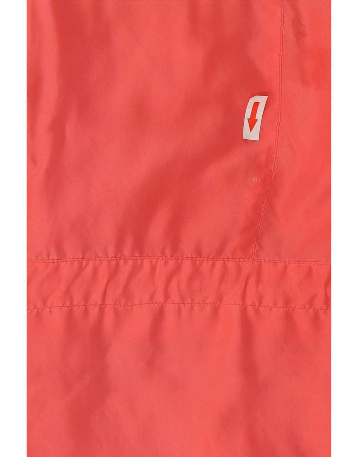 Vintage vindjakke til kvinder UK 18 XL Pink Silke