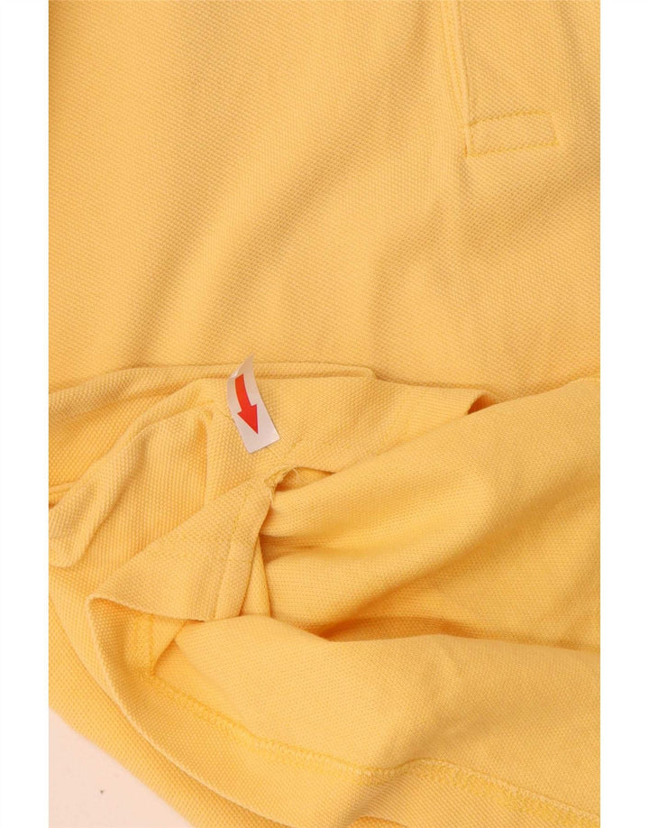 Asics herre poloshirt Medium gul bomuld