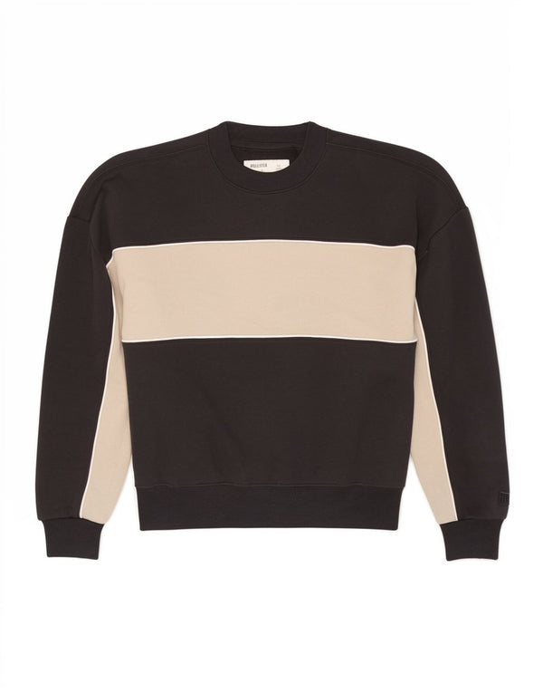 Hollister Oversized Sweatshirt Jumper UK 6 XS Sort Colourblock