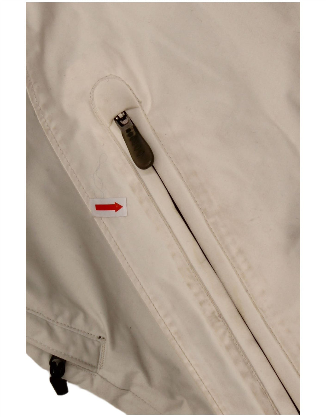 COLUMBIA Dame Titanium Windbreaker Jacket UK 16 Large White Colourblock