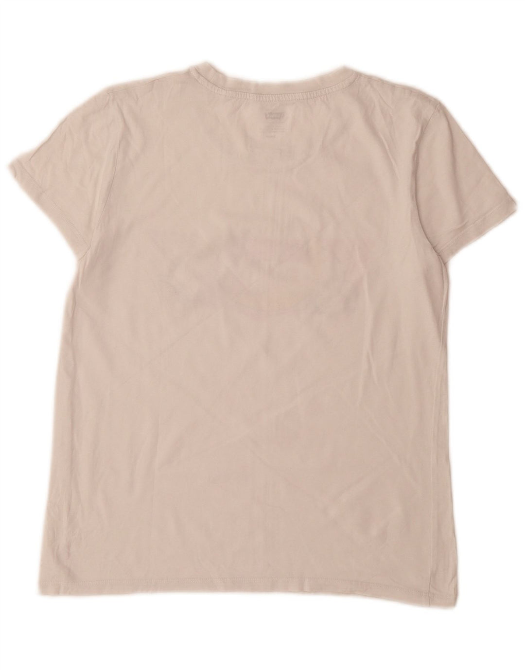 Levi's Dame Grafisk T-Shirt Top UK 10 Small White