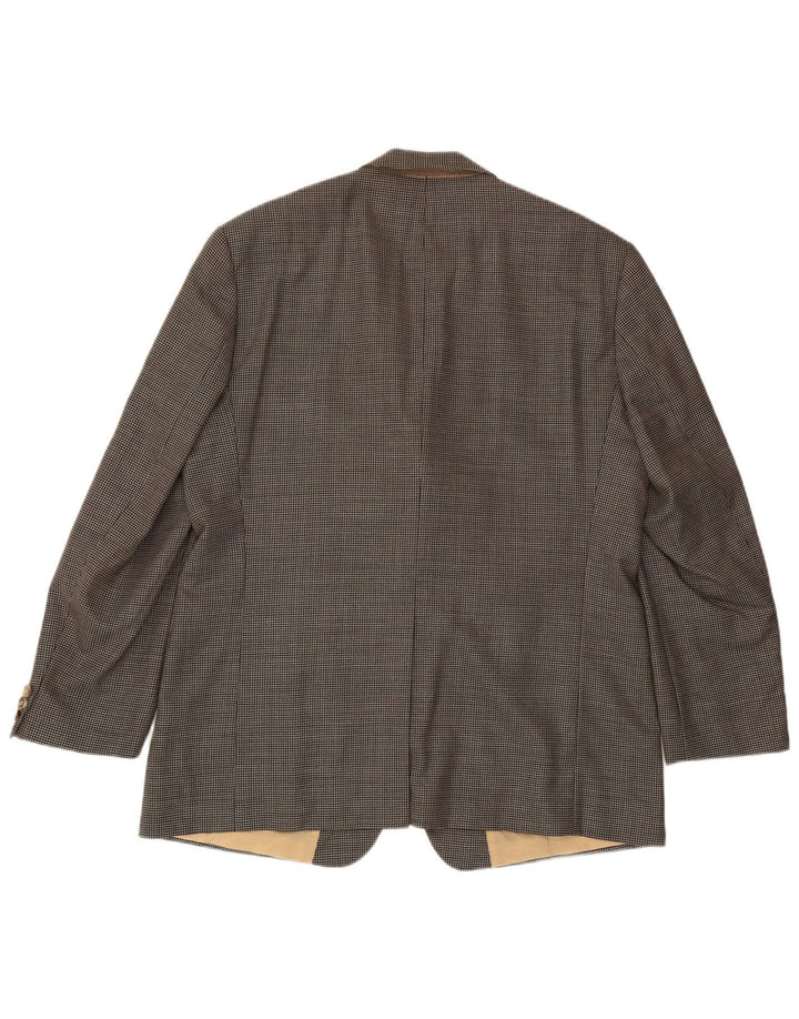 Hugo Boss Herre 3-knaps blazerjakke UK 42 XL Grå ternet