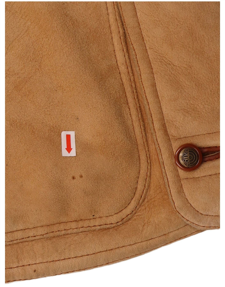 DIBI Herre Uomo Shearling Jacket IT 46 Small Beige Shearling Classic