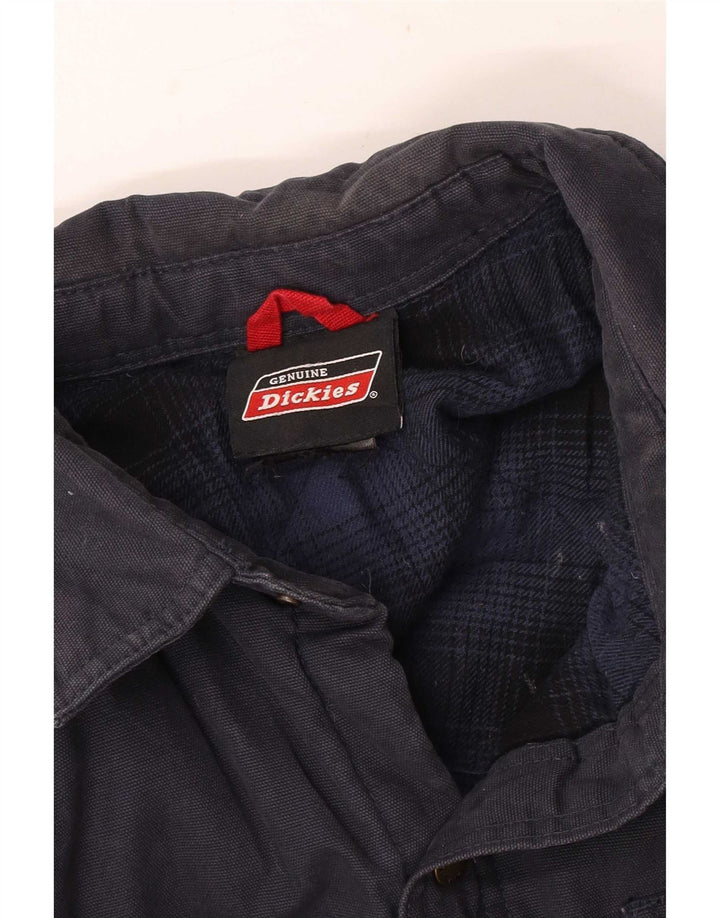 Dickies Herre Lumberjack Shirt XL Navy Blue