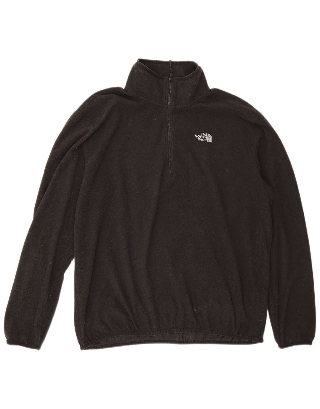 The North Face herre lynlås hals fleece jumper stor sort polyester