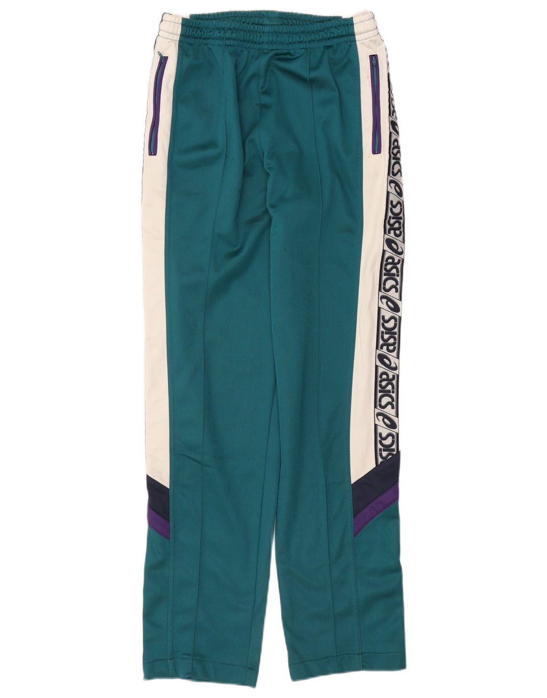 Asics Herre Graphic Full Tracksuit IT 48 Medium Green Colourblock