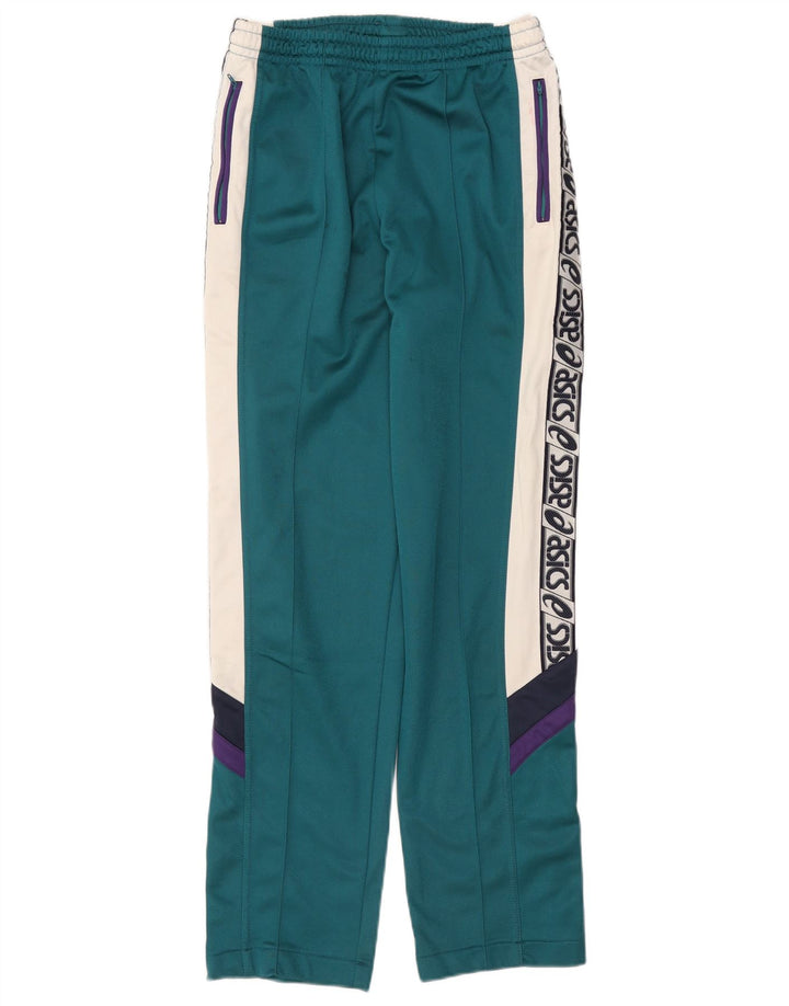 Asics Herre Graphic Full Tracksuit IT 48 Medium Green Colourblock