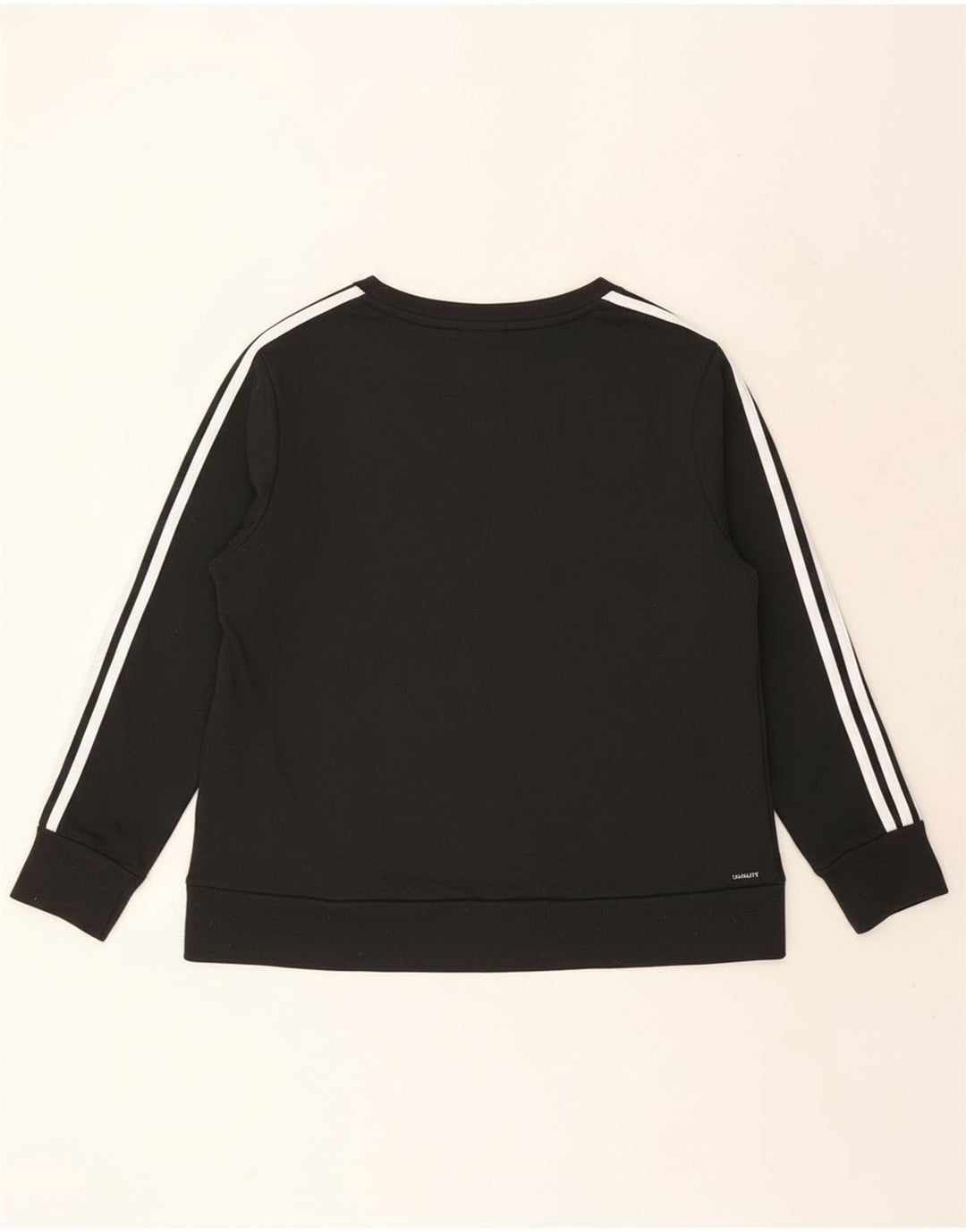 Adidas Dame Climalite Sweatshirt Jumper UK 20/22 XL Sort Polyester