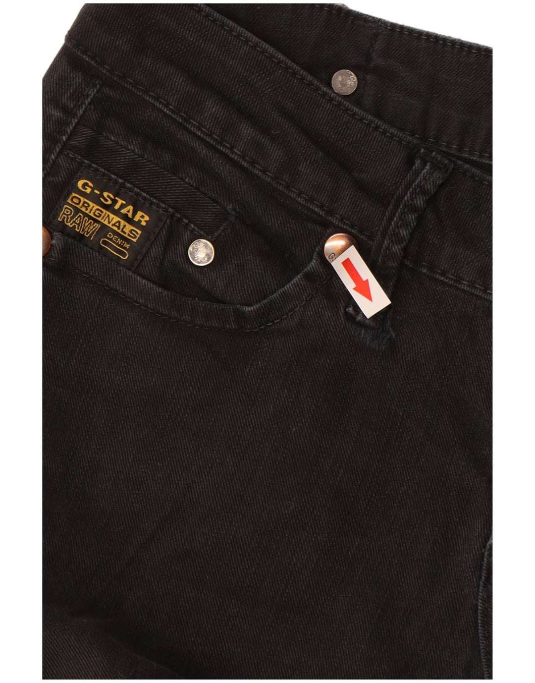 G-Star Dame Skinny Jeans W28 L30 Sort