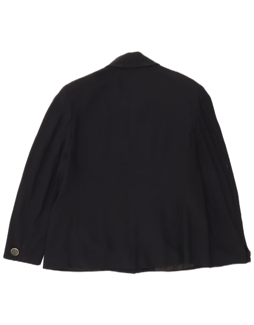 Roccobarocco Dame Dobbeltradet Blazer Jacket UK 18 XL Navy Blue