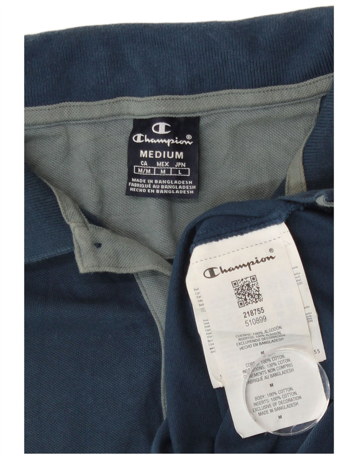 Champion herre poloshirt Medium marineblå bomuld