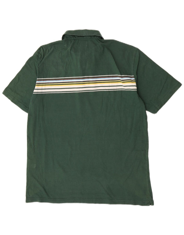 Diadora herre polo shirt 2XL grøn stribet bomuld