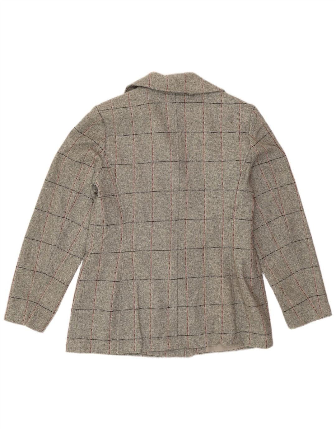 Marks & Spencer Dame Blazer Jacket UK 12 Medium Grey Check