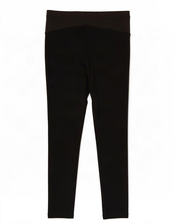 Marks & Spencer Womens Crop Leggings UK 14 Large Black Viscose