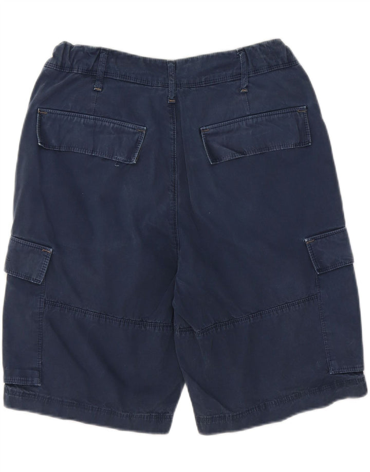 CHAMPION Mens Cargo Shorts Small W32 Navy Blue Cotton Vintage Champion and Second-Hand Champion from Messina Hembry 