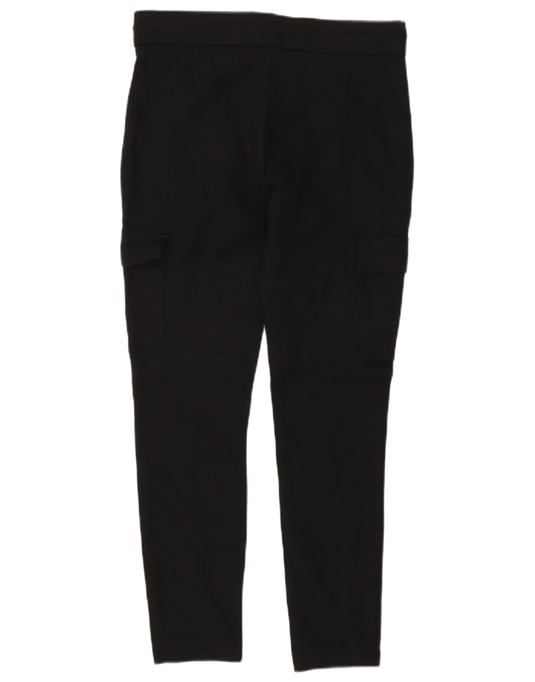 Zara Dame Slim Cargo Bukser Medium W26 L26 Sort Viscose