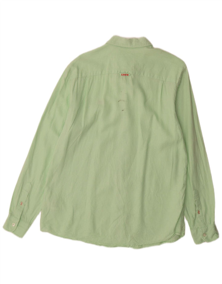 Crew Clothing Herreskjorte Medium Green Linen