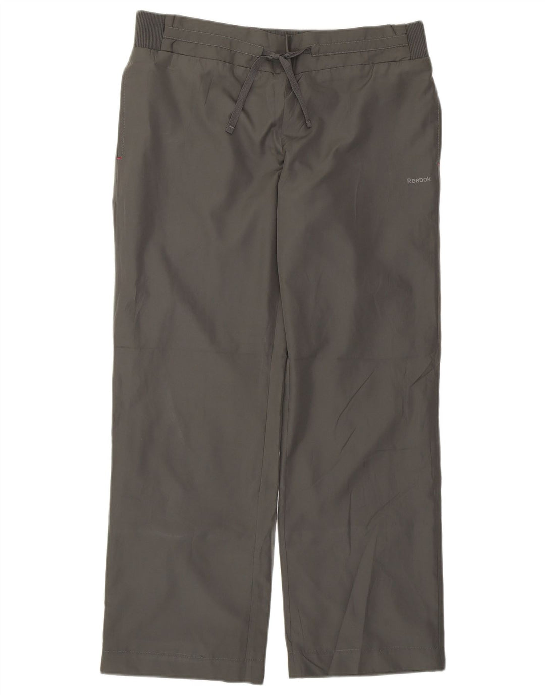 REEBOK Womens Tracksuit Trousers UK 16 Large Grey Polyester