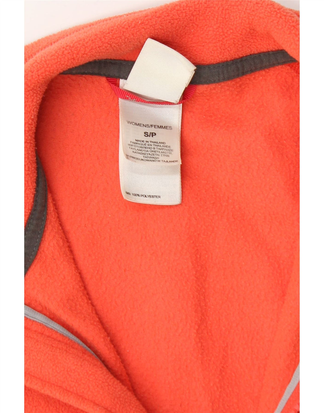 The North Face Dame Liner Fleece Jakke UK 10 Small Orange Polyester