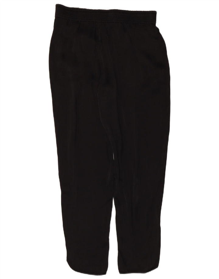 Zara Lige Casual Bukser Medium W30 L28 Sort Viscose