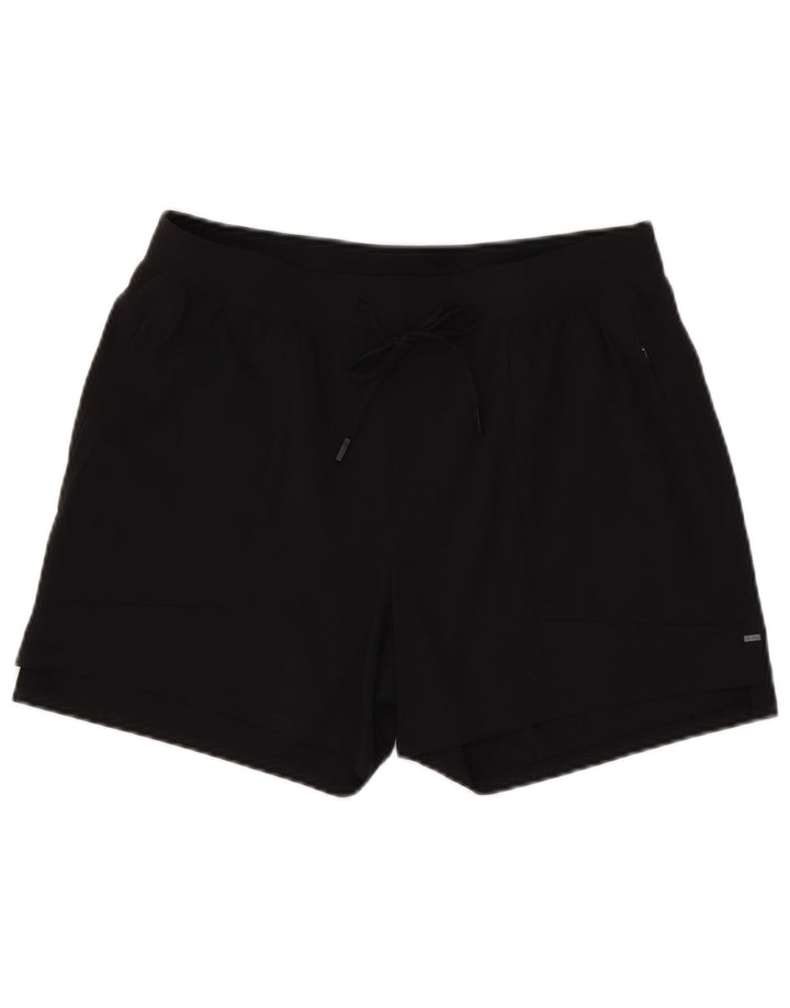 Lululemon Sportshorts til kvinder Stor sort nylon