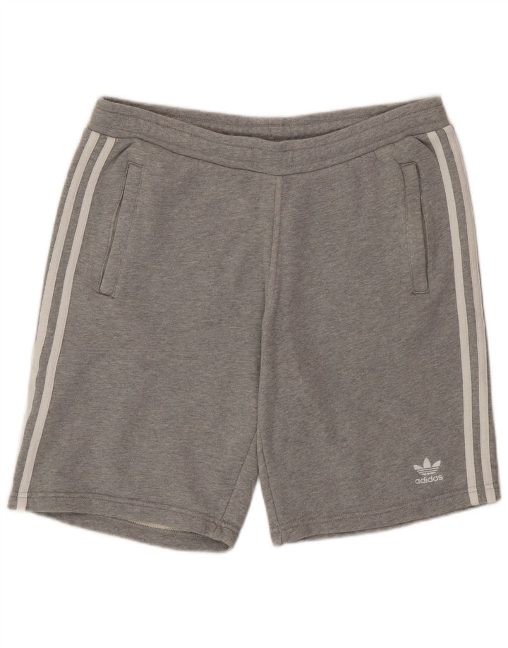 Adidas Sportsshorts til mænd mellemgrå bomuld