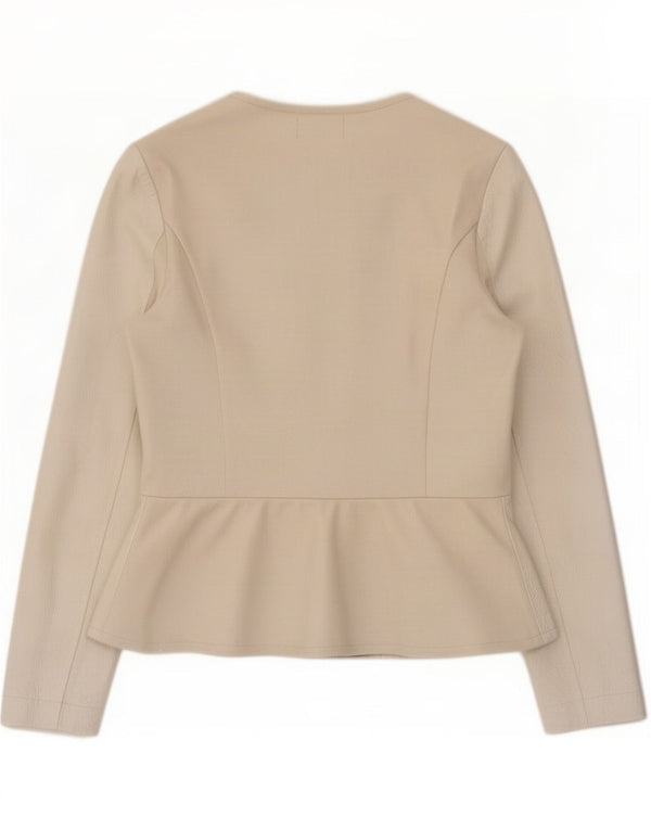 Falconeri Dame Læderjakke UK 14 Large Beige